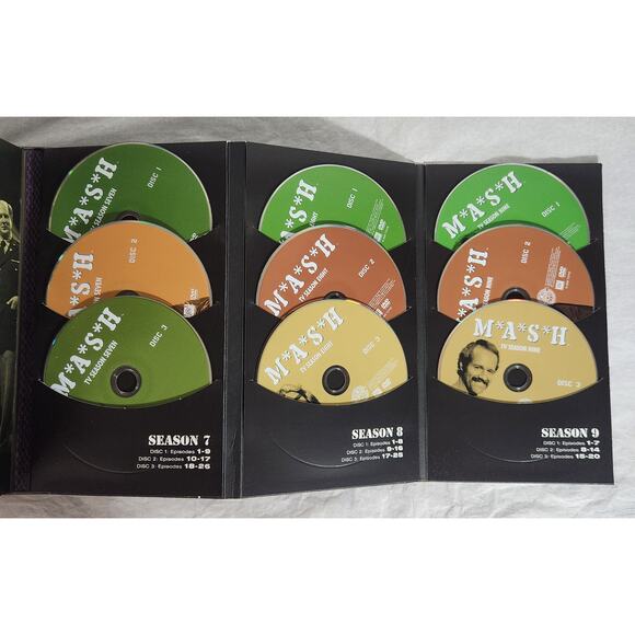 MASH The Martinis & Medicine Collection DVD Box Set Of 36 Discs Pre-owned - Picture 6 of 9